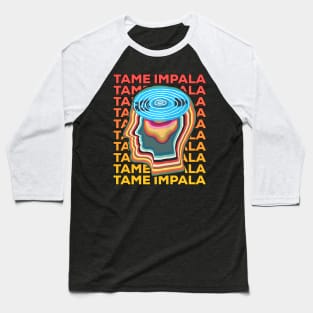 Tame-Impala-Tour-Psychedelic-Music Baseball T-Shirt